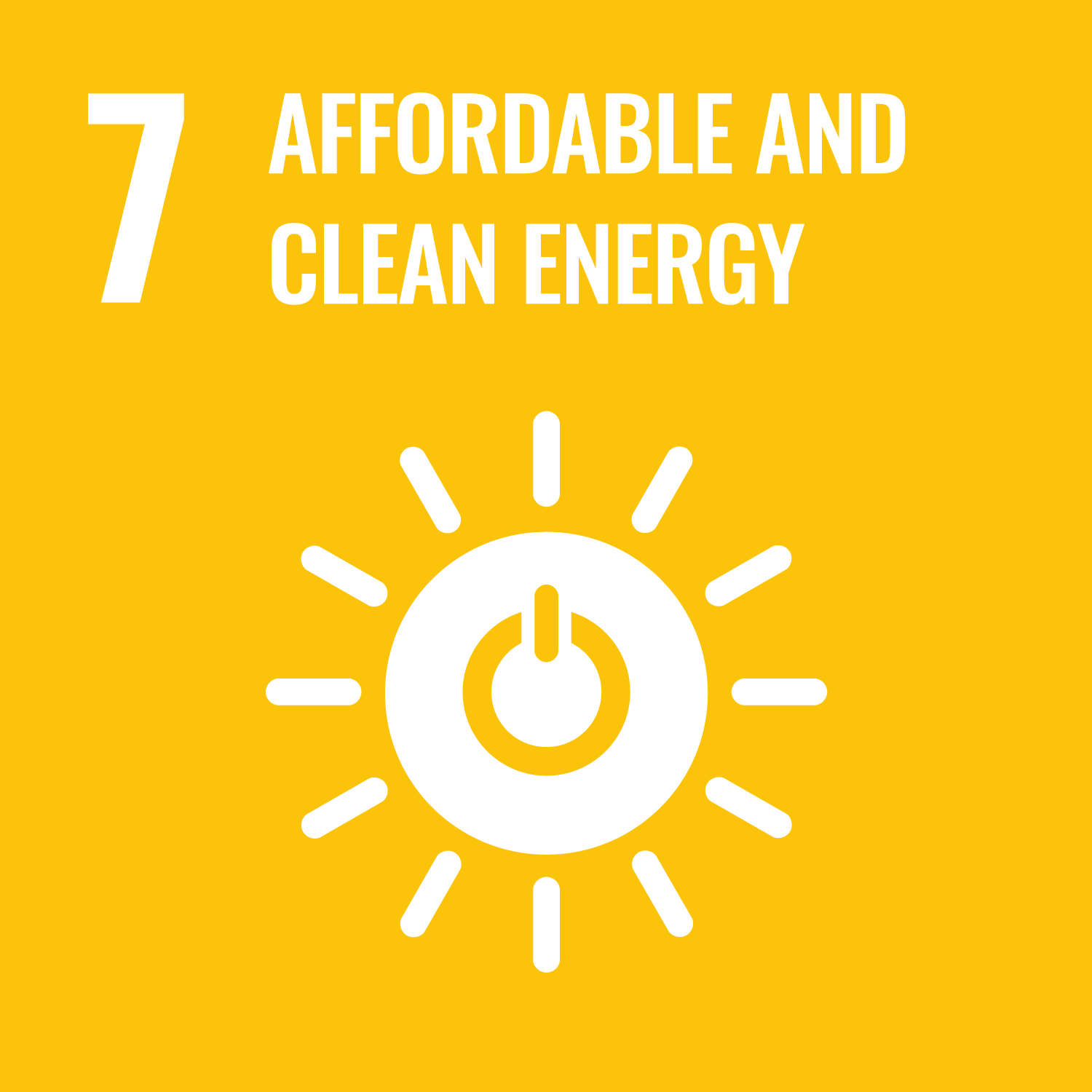 Affordable and Clean Energy Goal